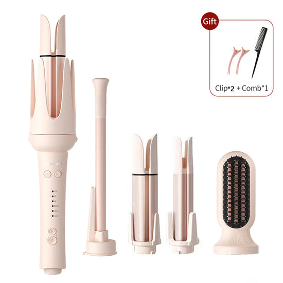 Automatic Curling Iron 32mm Auto Rotating Ceramic Hair Curler Anti-Scald Fast Heating Hair Curling Wand for Hair Waves Styling