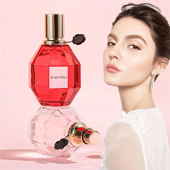 Luxury Brand Lasting Fragrance 70ml Women Body Spray Perfume Floral Scent Pheromone Rose Ruby Eau De Parfum Valentine&